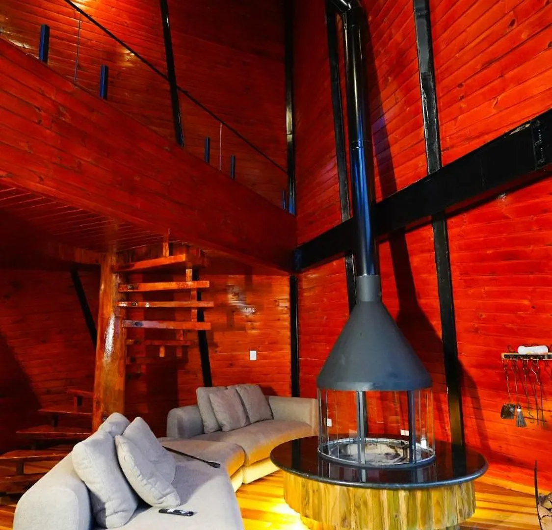 בקתה Campos do Jordão Chale Boutique Spa- Sauna Seca, Jacuzzi , Rede Suspensa