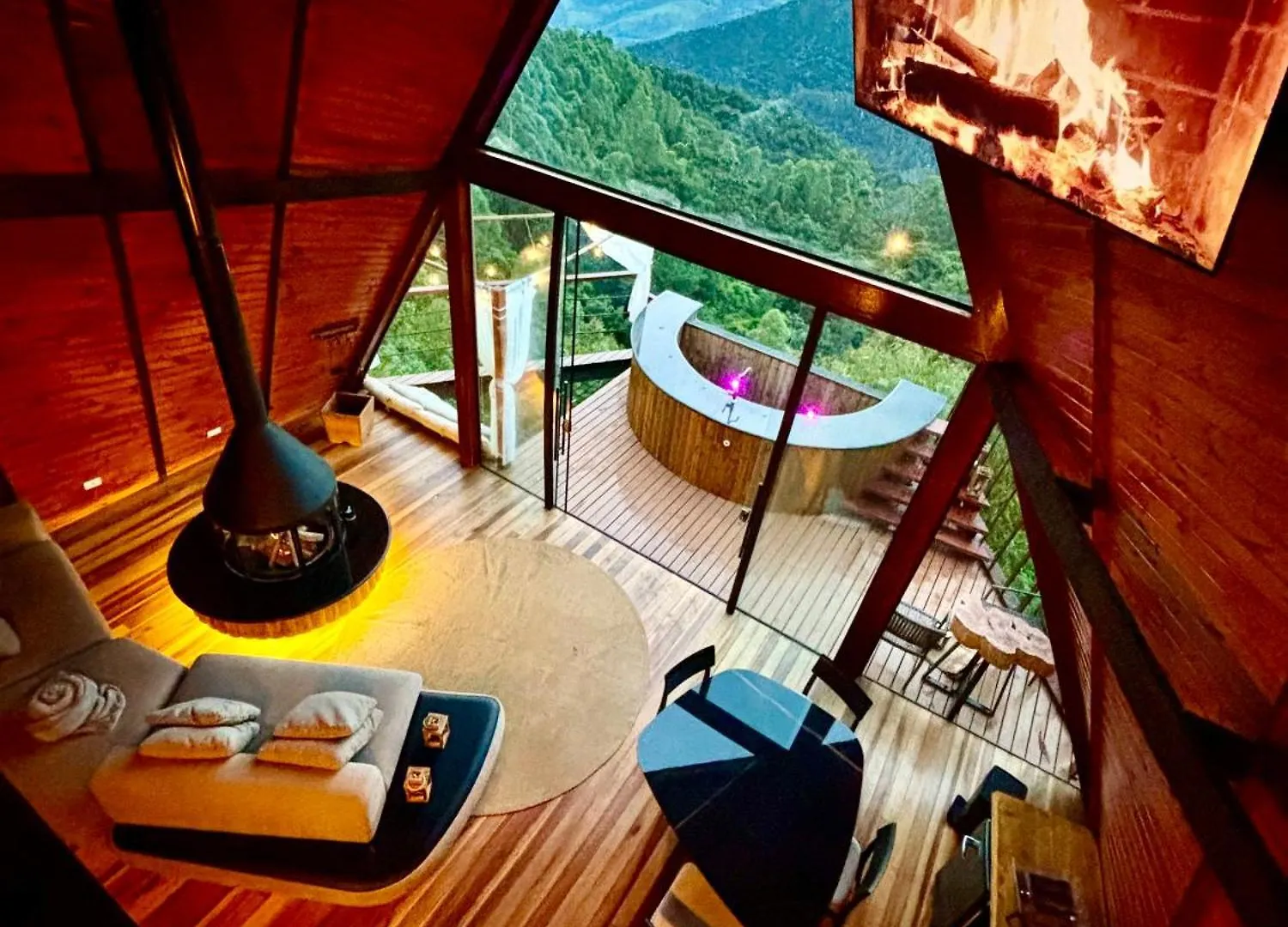 Campos do Jordão Chale Boutique Spa- Sauna Seca, Jacuzzi , Rede Suspensa