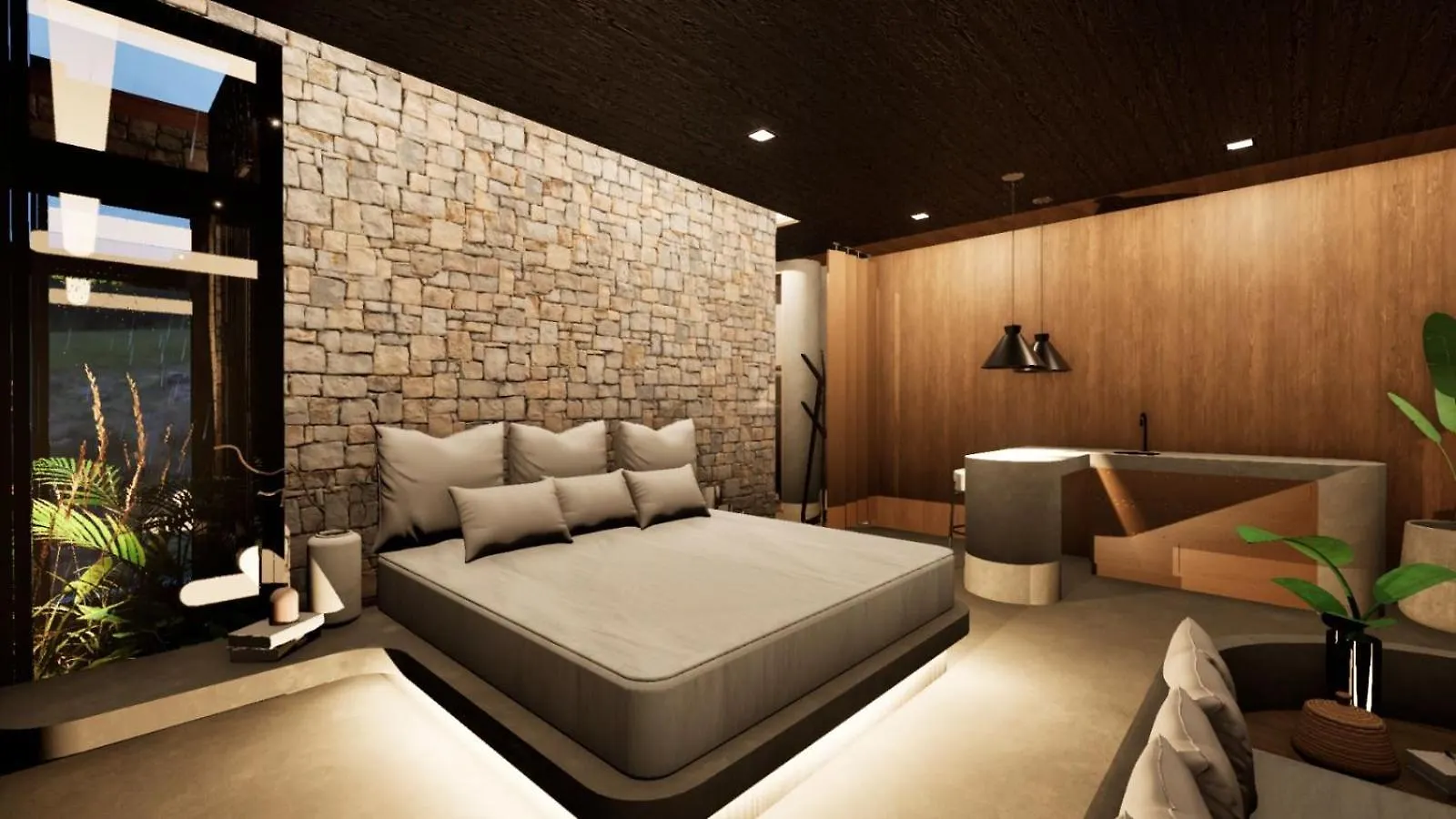 בקתה Campos do Jordão Chale Boutique Spa- Sauna Seca, Jacuzzi , Rede Suspensa